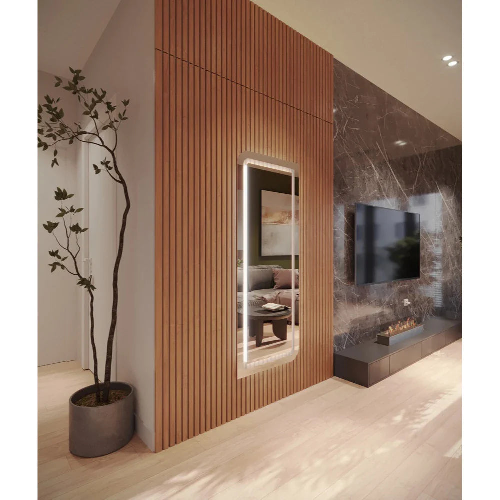 Espejo de Cuerpo Entero EL24 | 170 x 70 cm con LED - ¡Oferta Especial!