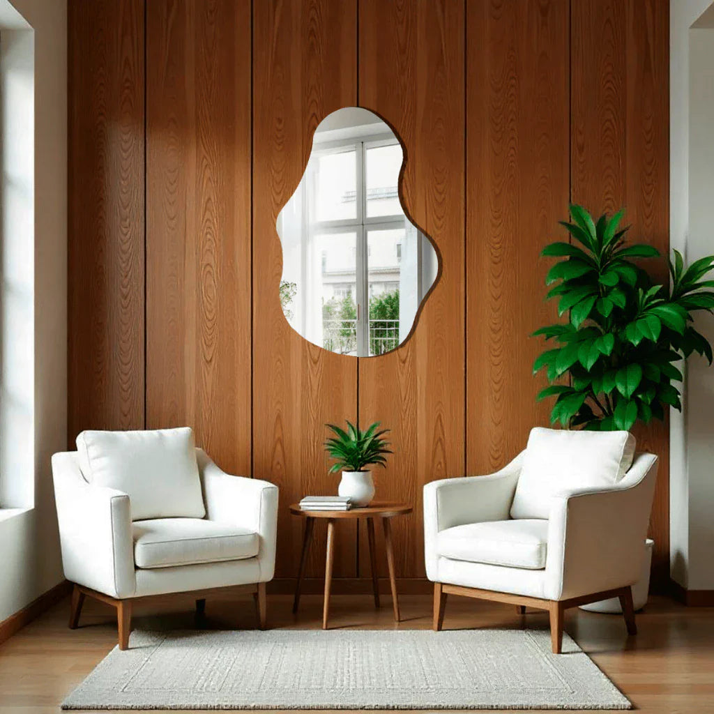 Espejo de Cuerpo Entero Grande en Bio-Óptica - 115 x 60 cm, Pulido y Decorativo, ¡Aprovecha Nuestra Oferta!