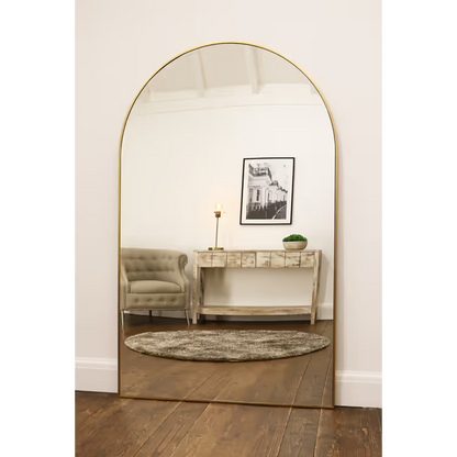 Espejo Grande y Moderno con Marco Dorado (180 x 119 cm) – ¡Aprovecha Nuestra Oferta Especial!