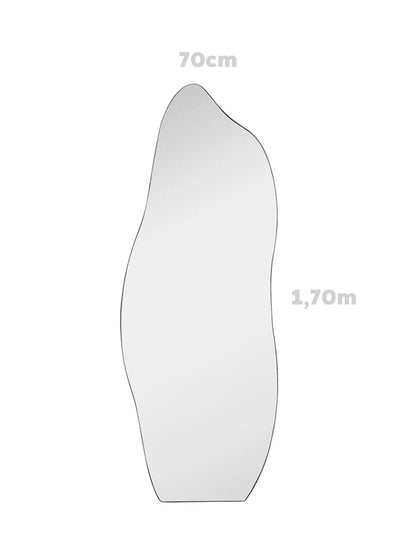 Espejo Decorativo Orgánico Llama – Cuerpo Entero – 70 x 170 cm – ¡Liquidación Especial!