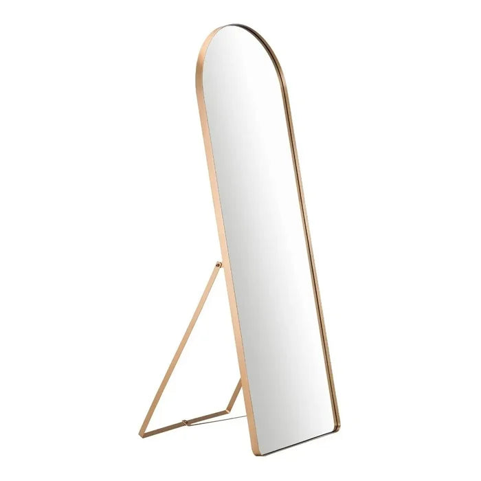 Espejo Estilo Pinterest con Elegante Soporte y Marco Dorado – ¡Aprovecha la Oferta!