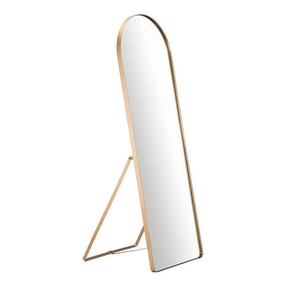 Espejo Estilo Pinterest con Elegante Soporte y Marco Dorado – ¡Aprovecha la Oferta!