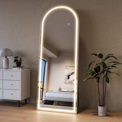 Espejo LED Táctil de Pinterest - Pulido 170x70 cm – ¡Oferta Especial!
