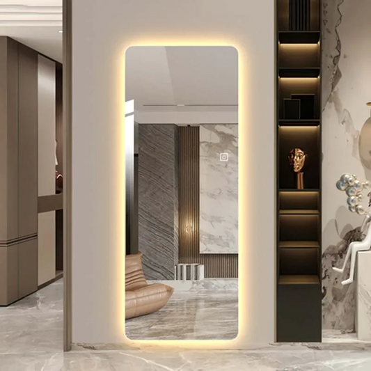 Espejo Rectangular Iluminado con LED – 50x160 cm