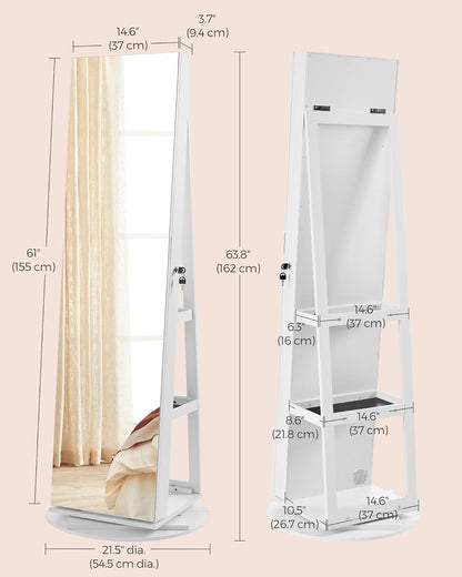 Espejo con Estante y Joyero — ¡Aprovecha la Oferta!