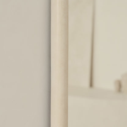 Espejo Curvado de Gran Tamaño Elis – 190 cm x 100 cm en Concreto